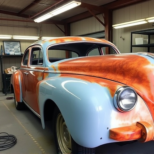 vehicle restoration process