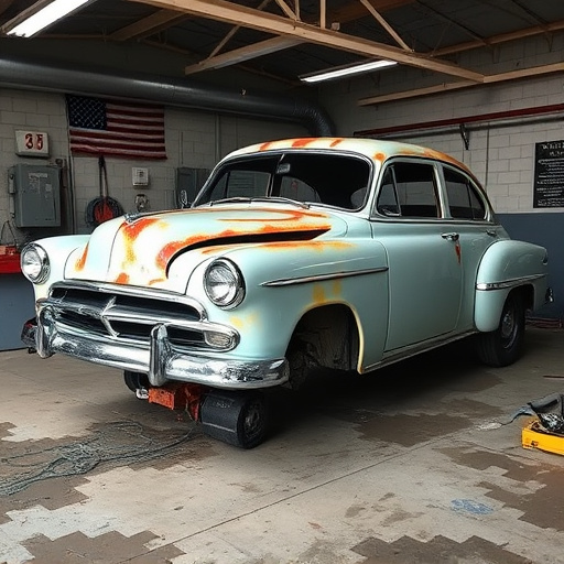 vehicle restoration process
