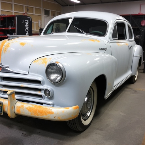 vehicle restoration process