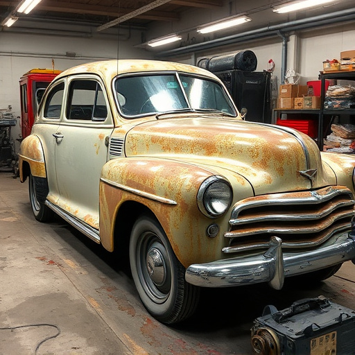 vehicle restoration process