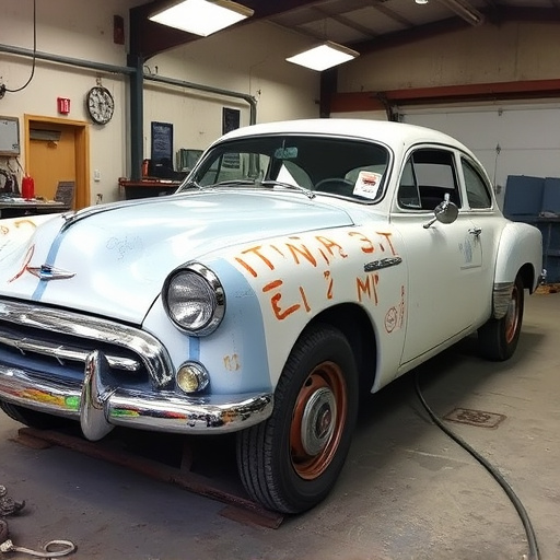 vehicle restoration process