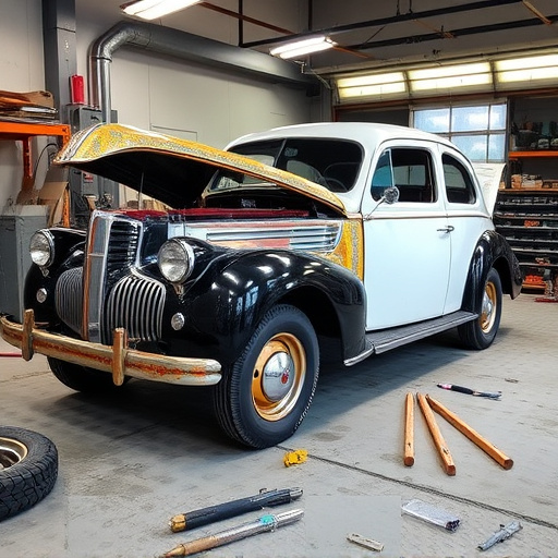 vehicle restoration process