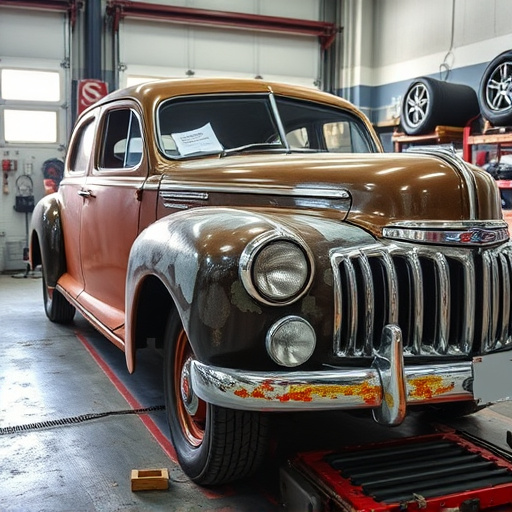 vehicle restoration process