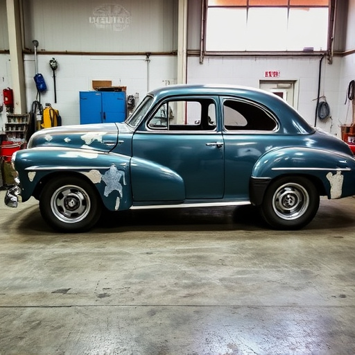 vehicle restoration process