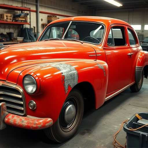 vehicle restoration process