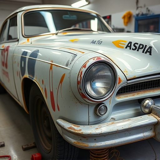 vehicle restoration process