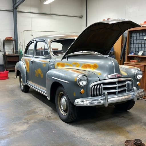 vehicle restoration process