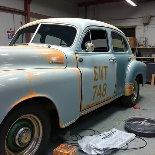 vehicle restoration process