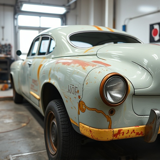 vehicle restoration process