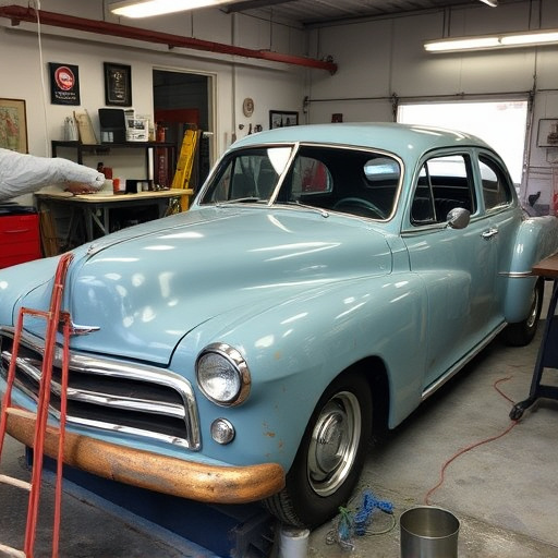 vehicle restoration process