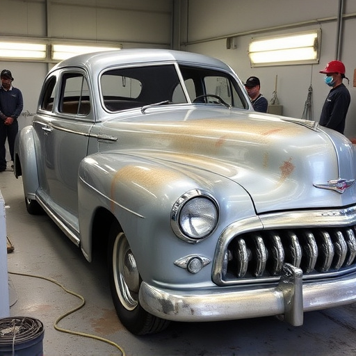 vehicle restoration process