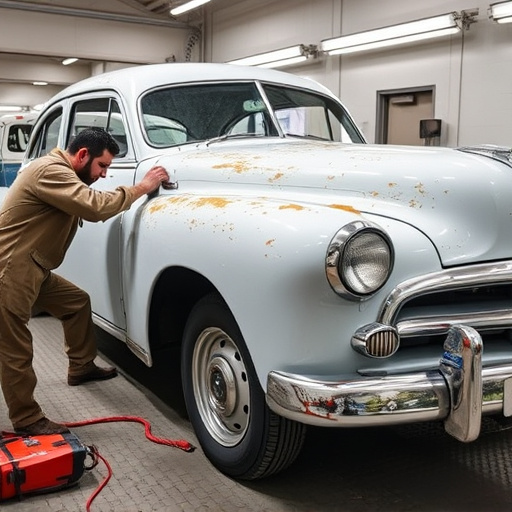vehicle restoration process