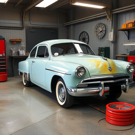 vehicle restoration process