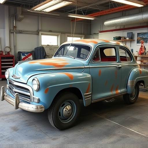 vehicle restoration process