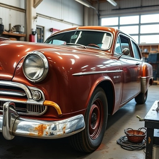 vehicle restoration process