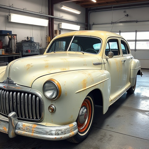 vehicle restoration process