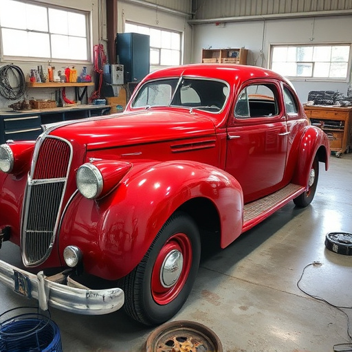 vehicle restoration process