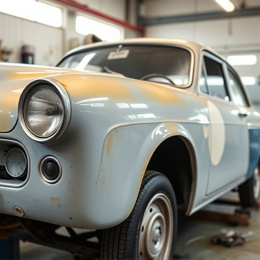 vehicle restoration process