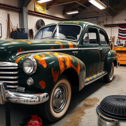 vehicle restoration process