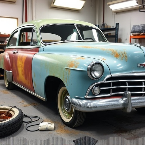 vehicle restoration process