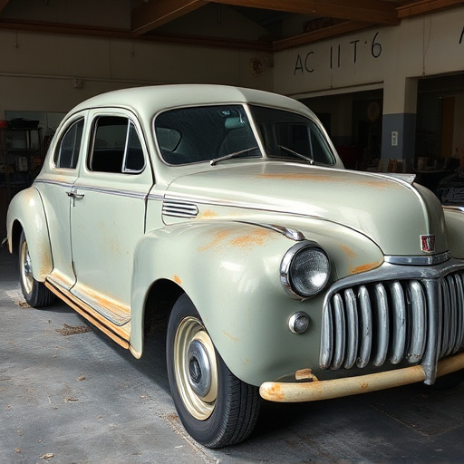 vehicle restoration process