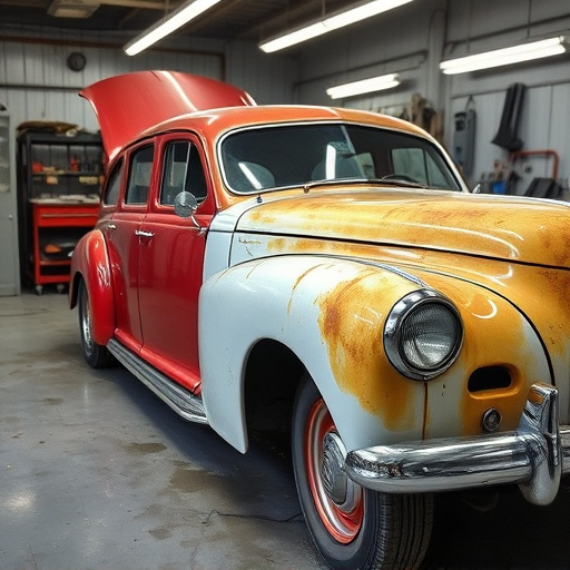 vehicle restoration process