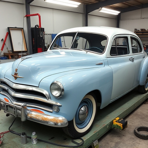 vehicle restoration process