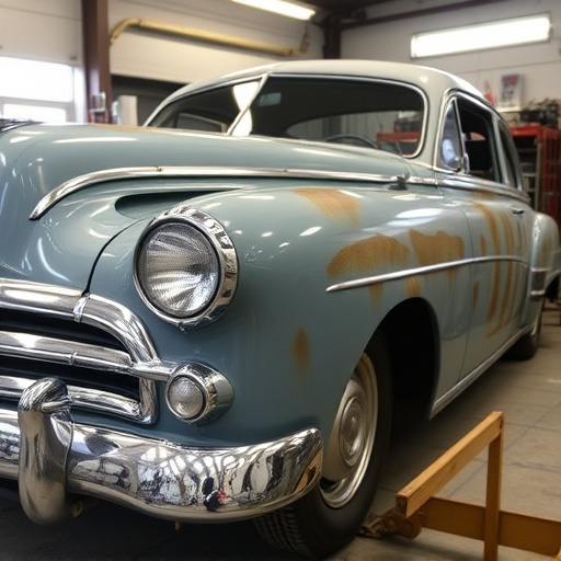 vehicle restoration process
