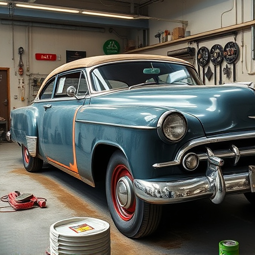 vehicle restoration process