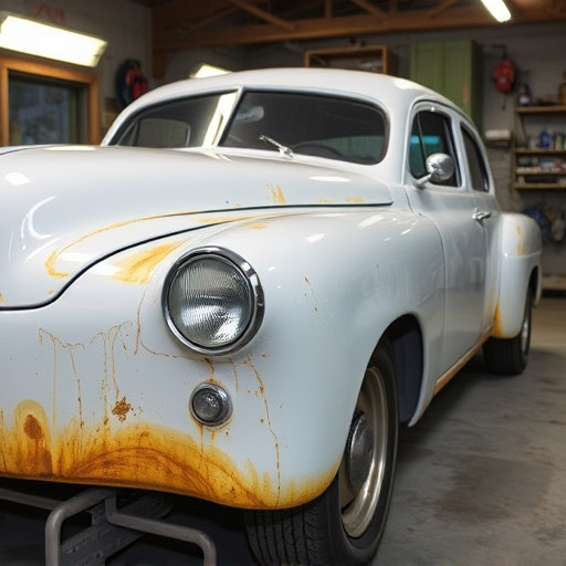 vehicle restoration process
