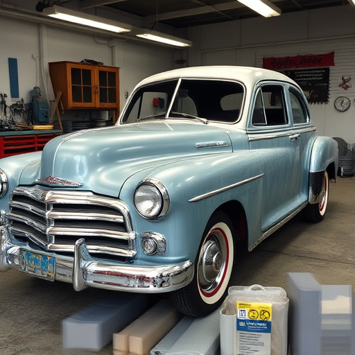 vehicle restoration process