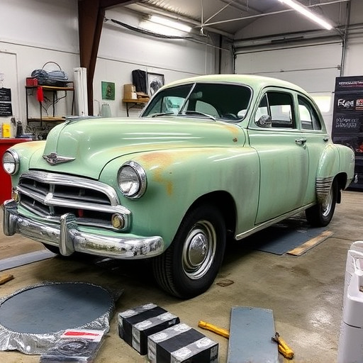 vehicle restoration process