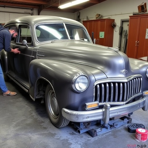vehicle restoration process