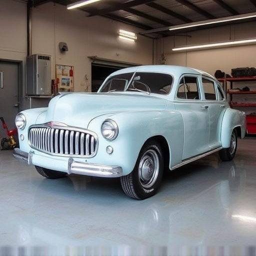 vehicle restoration process