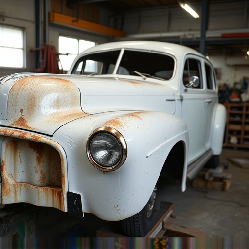 vehicle restoration process