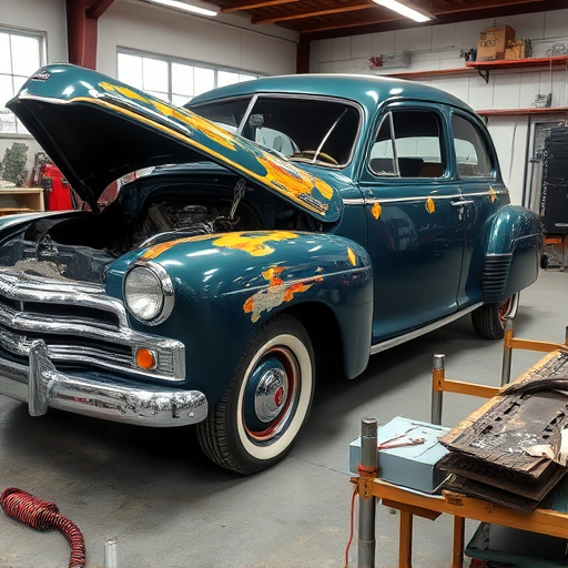 vehicle restoration process