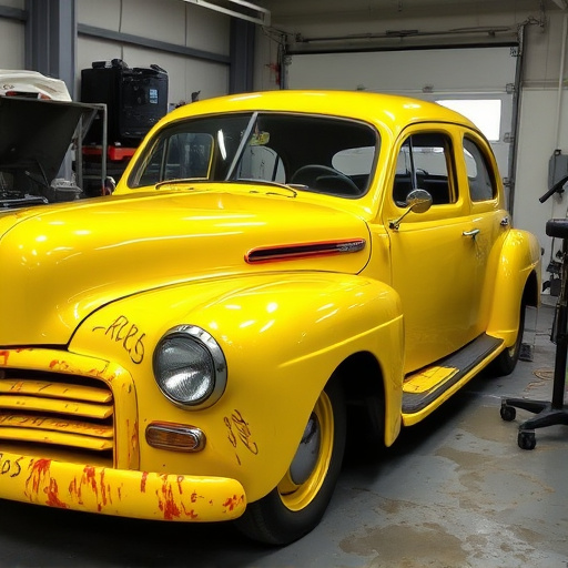 vehicle restoration process