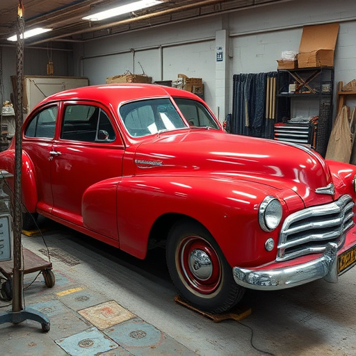 vehicle restoration process