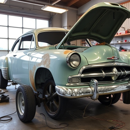 vehicle restoration process