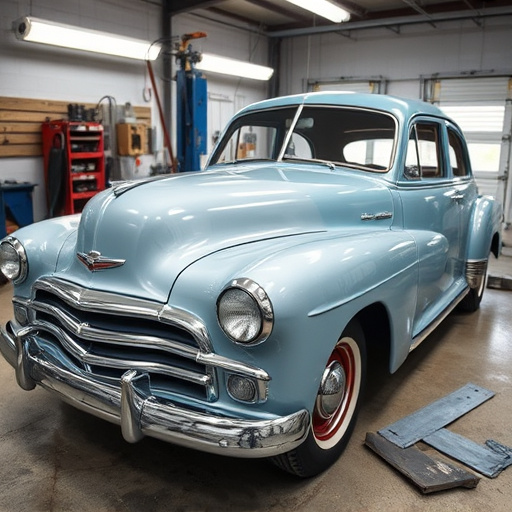 vehicle restoration process