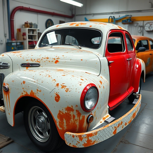 vehicle restoration process