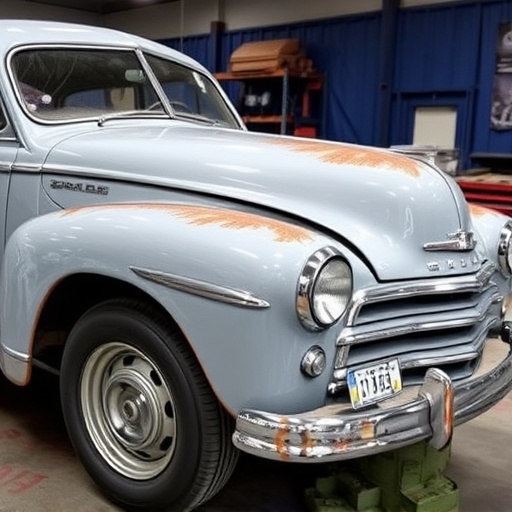 vehicle restoration process