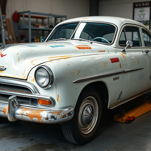 vehicle restoration process