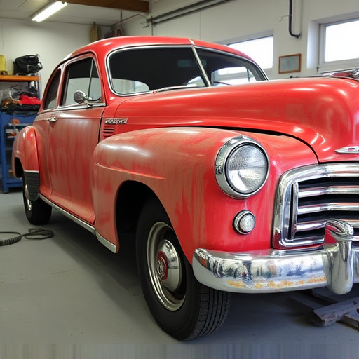 vehicle restoration process