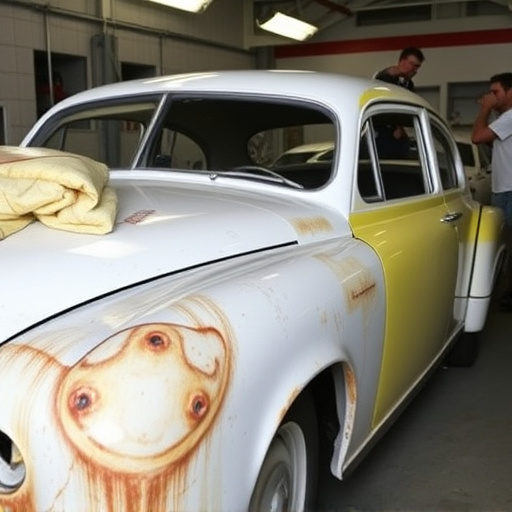 vehicle restoration process