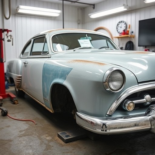 vehicle restoration process