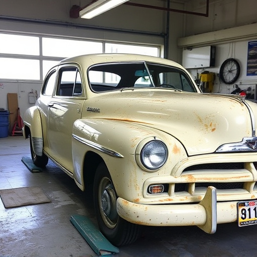 vehicle restoration process