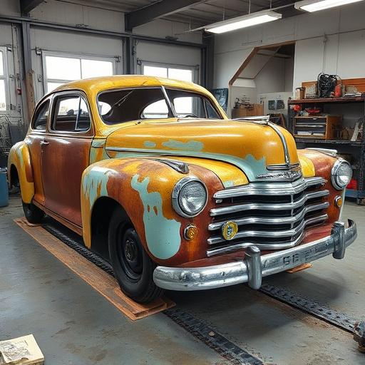 vehicle restoration process