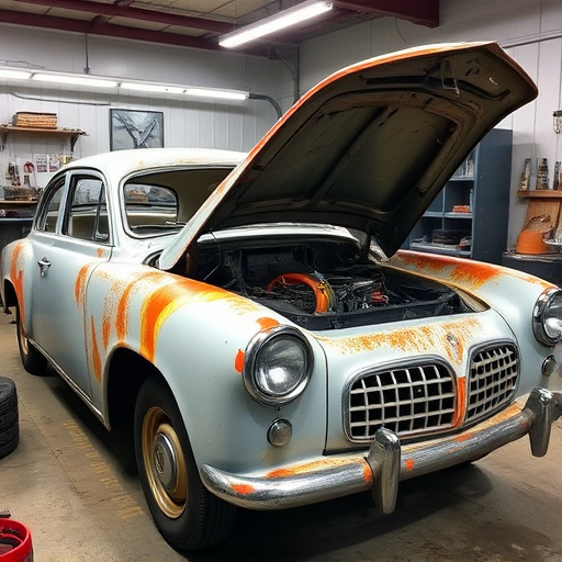 vehicle restoration process