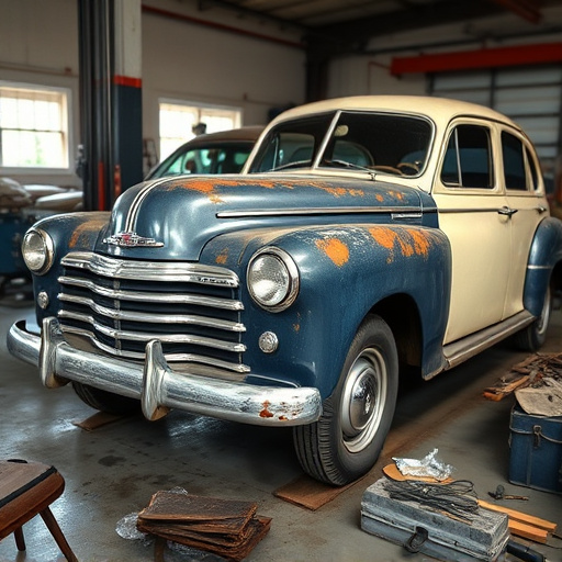 vehicle restoration process